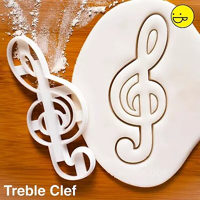 Treble Clef Cookie Cutter Music Birthday Baby Shower Musician Musical Notes • $12.14