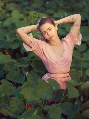 V7025 Miley Cyrus Pink Dress Natural Beautiful Face Singer WALL POSTER PRINT CA • $28.66