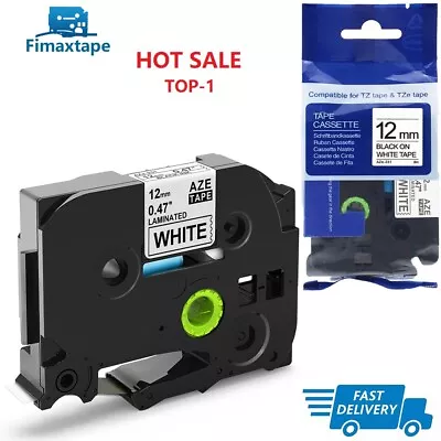 Label Tape Fit Brother TZe-231 TZ-231 White 12mm 0.47 Inch P-Touch PT-1000 H101C • £9.99