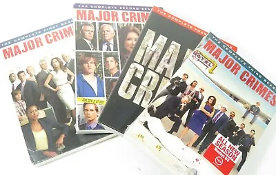Major Crimes Complete First Second Third And Fourth 1234 (DVD) New Sealed • $18.95