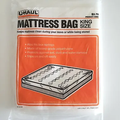 Mattress Bag King Size – Moving & Storage Cover For Mattress Or Box Spring - New • $5.95