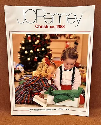 Vintage 1988 JC Penney CHRISTMAS Catalog Nintendo NES Dino Riders BARBIE Lego ++ • $45.44