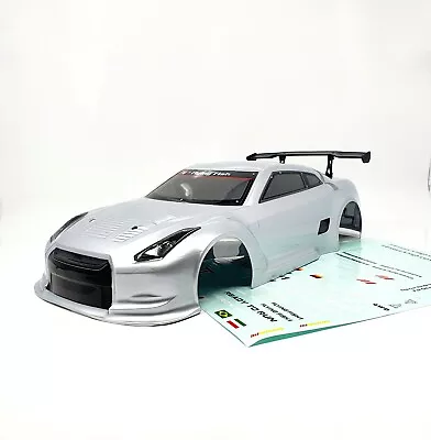 HSP RC Car Body Shell Nissan GTR Fits HSP Maverick Strada 1/10 Scale Body Shell • £24.99