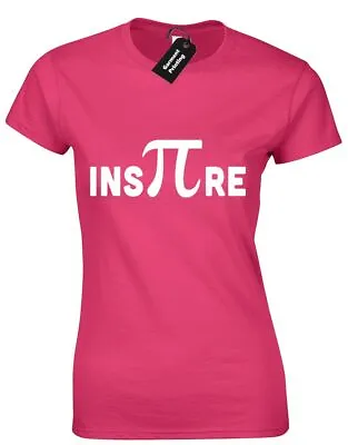 Ins Pi Re Ladies T Shirt Science Maths Physics Penny Leonard Cooper Rubix Nerd • £7.99
