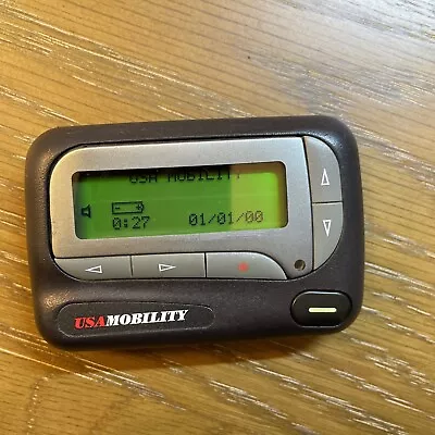 Vintage Motorola Beeper/Pager USA Mobility- No Clip • $54.99