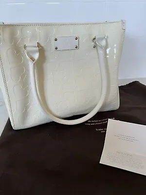 $140 • Buy Kate Spade White Leather Bag