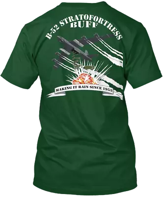 B 52 Stratofortress Making It Rain B T-Shirt Made In The USA Size S To 5XL • $21.52