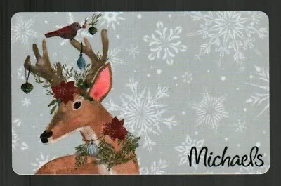 MICHAELS Bird Reindeer And Snowflakes 2022 Gift Card ( $0 ) • $2.50