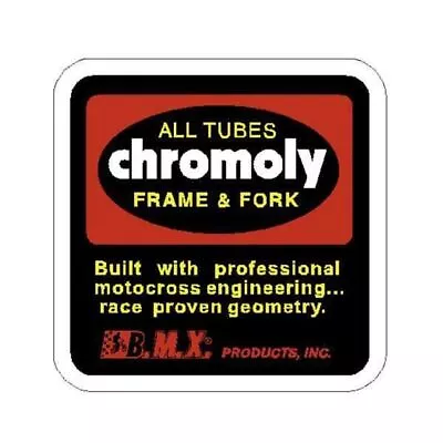  ALL TUBES Chromoly  Mongoose Top Tube Decal - Pro Class / Rupe • $6