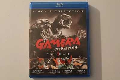 Gamera 4-Movie Collection Vol. 1 Blu-Ray (OOP Mill Creek 2014 Release) • $14