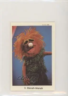 1978 Swedish Samlarsaker The Muppet Show Period After Number Manah-Manah #3 F5h • $2.27