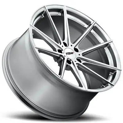 (4) 20  Staggered TSW Wheels Bathurst Silver Forged Rims(B10) • $1760