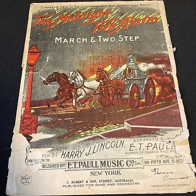 E.T. Paull's Novelties And Marches Sheet Music For Piano Early 20th Century • $15
