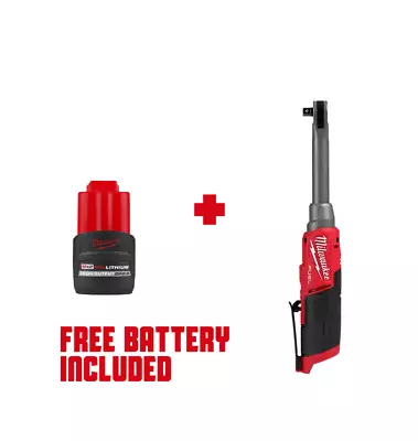 Milwaukee 2569-20 - M12 Fuel 3/8  Extended Reach High Speed Ratchet + Battery • $227.99