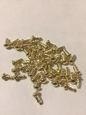 £2.39 • Buy Hammer In Rivets (50) Type U4 X 1/4” Electro Brass Plated - ID Plate, Serial Etc