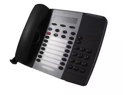 Fully Refurbished Mitel 5220 Dual-Mode IP Speaker Display Phone (Dark Grey) • $49