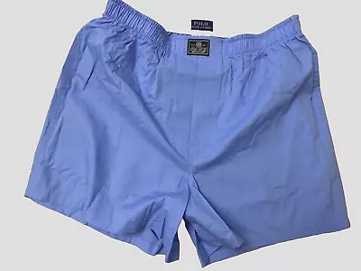 POLO Ralph Lauren Men's 100% Woven Cotton Boxer Shorts SMALL (28 - 30 ) **NEW** • £14.99