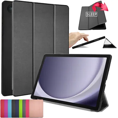 For Samsung Galaxy Tab A9 Plus 11  X210 X215 Slim Leather SMART Stand CASE Cover • £8.95