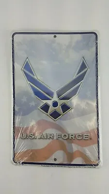 $14.97 • Buy United States Air Force Aluminum Decorative Sign Made In The Usa 8  X 12  