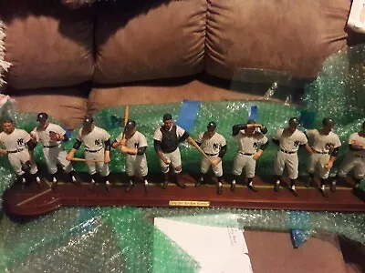 1961 New York Yankees Team World Champions Danbury Mint Figurines With COA • $399