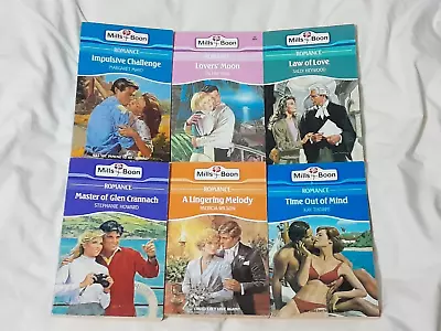 Mills & Boon Romances * 6 Book Collection * All In Very Good Condition (lot 3) • £10.95