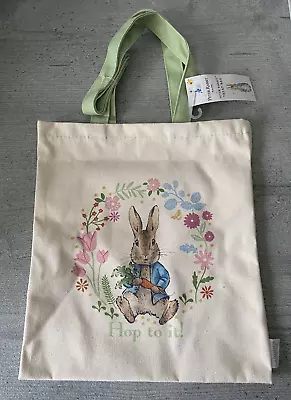 Peter Rabbit Tote Bag - Hop To It! - 32 X 29 Cm - Brand New • £5.99