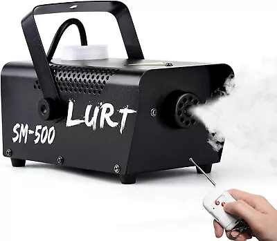 Lurt Fog Machine 500W Mini Smoke Machine Wireless Remote Control Auto 2000CFM • $42.99