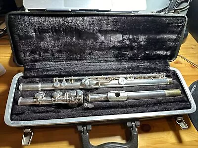 Bundy By Selmer Company USA Silver Plated Flute *no Cleaning Rod • $49
