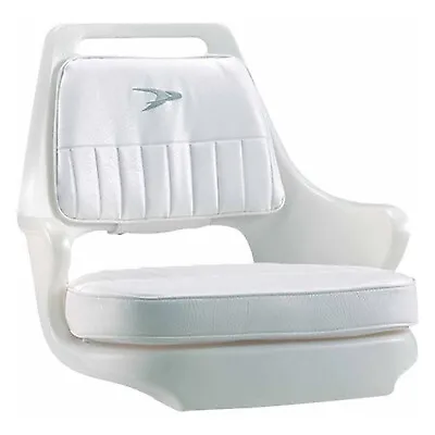 Wise Pilot Helm Chair With Cushion Set Fishing Boating Marine Accessories White • $175.79