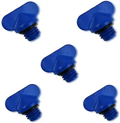 Blue Drain Plugs For Mercruiser Manifold & Block 5 Pack 18-4226 22-806608A1 • $7.99