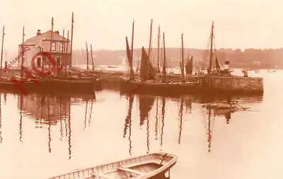 Picture Postcard__Falmouth Harbour 1912 (Repro) [Nostalgia] • £1.99