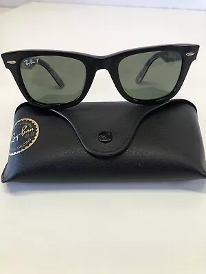 Ray Ban Rare Special Series #10 Wayfare Black/Multicolored 3P Polarized RB2140 • $99.99