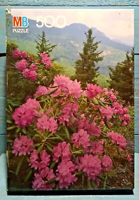 Vintage Milton Bradley Grandfather Mountain NC 500 Piece Puzzle FREE SHIPPING! • $16.99