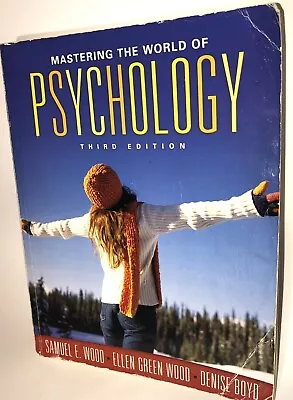 Mastering The World Of Psychology By Ellen Green Wood Samuel E. Wood Boyd • $9.93