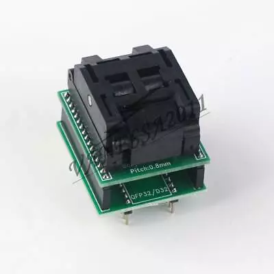 $19.13 • Buy TQFP32 DIP32/QFP32/SA663 IC Programmer Adapter Chip Test Socket