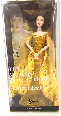 2010 THE MUSEUM COLLECTION Gustav Klimt Pink Label Barbie Doll -  NRFB  !! • $144.99