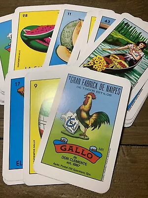 Don Clemente Traditional Original Loteria Bingo Game Deck Of Cards By Don Clemen • $4.50
