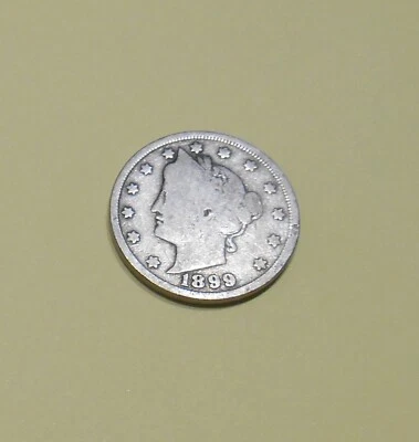 $1.19 • Buy U.S. 1899 Liberty  V  Nickel. Circulated.