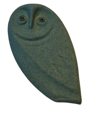 Dunnydeer Scotland Porcelain Statement Owl Brooch • £26
