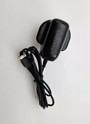 Genuine Samsung 5V Data USB Wall Charger 3 Pin UK Plug Used ATADS30UBE • £3.99