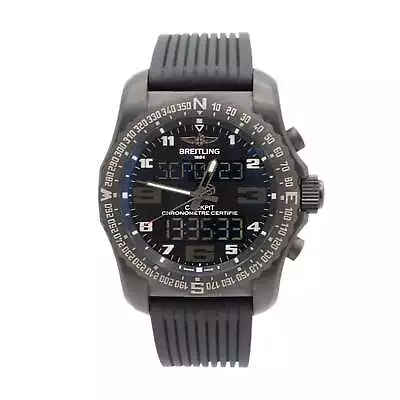 2016 Breitling Cockpit B50 VB5010 Night Mission Black Titanium Men’s Watch • $4515