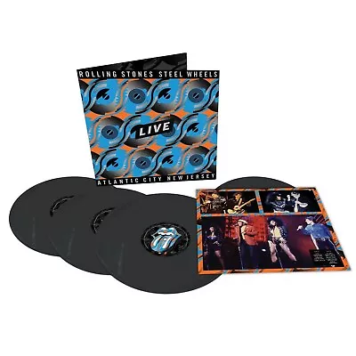 THE ROLLING STONES - STEEL WHEELS: LIVE ATLANTIC CITY NJ - 4 LP 180g VINYL NEW • $129.99