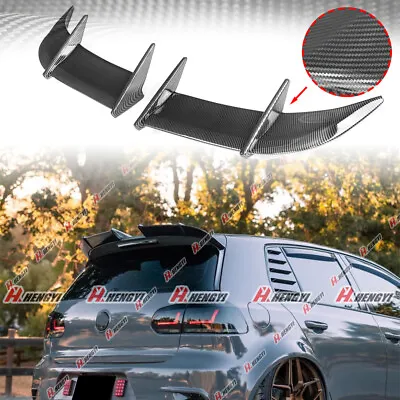Fits Gti Mk6 2010-2013 - Rear Hatch Spoiler Roof Wing - Carbon Fiber Style (abs) • $53.99