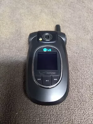 LG VX8300 Verizon Wireless Cell Flip Phone Gray 28mb Camera Working  • $24