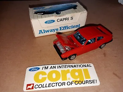 £6.61 • Buy 56176 Corgi(1981)1:64?(junior Scale Whizzwheels) Red Ford Capri 3.0s(mint Box