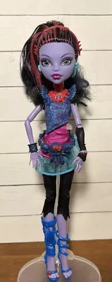 Monster High First Wave Jane Boolittle Doll Mattel Bjf62 Purple Skin Dresssed • $30