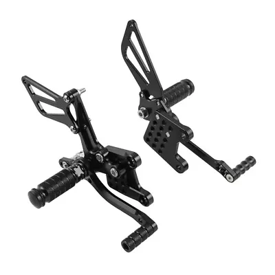 Rearsets Foot Pegs Footrest For Suzuki GSXR 600 750 1997-2005 K0 K1 K2 K3 K4 K5 • $104.99