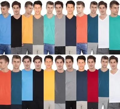 JOCKEY MEN'S Sports T-Shirt V-Neck Round Neck All Colour  All Size Free Ship • $26