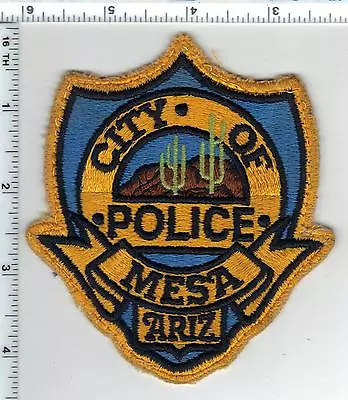 City Of Mesa Police (Arizona) Uniform Take-Off Shoulder Patch From The 1980's • $24.95