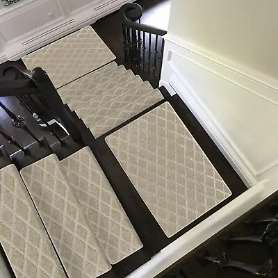 PURE ERA Bullnose Stair Treads Carpet Non-Slip Self Adhesive Tape Free 9.5 X30  • $129.99